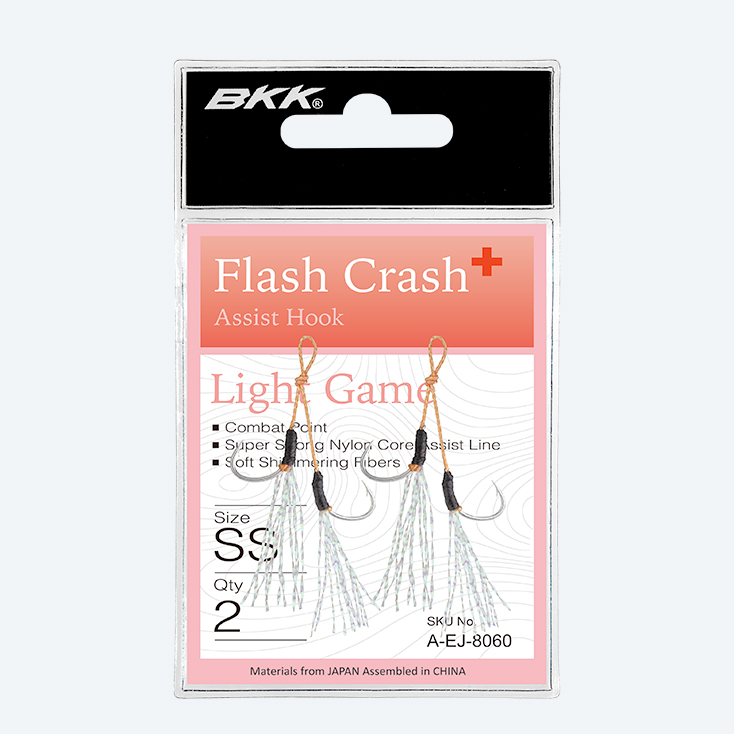 BKK Flash-Crash+ - Ultra Light Jigging Assist Hooks