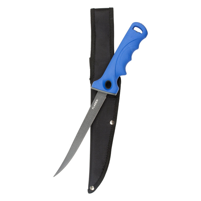 FLADEN Filetiermesser 18cm Klinge - blau