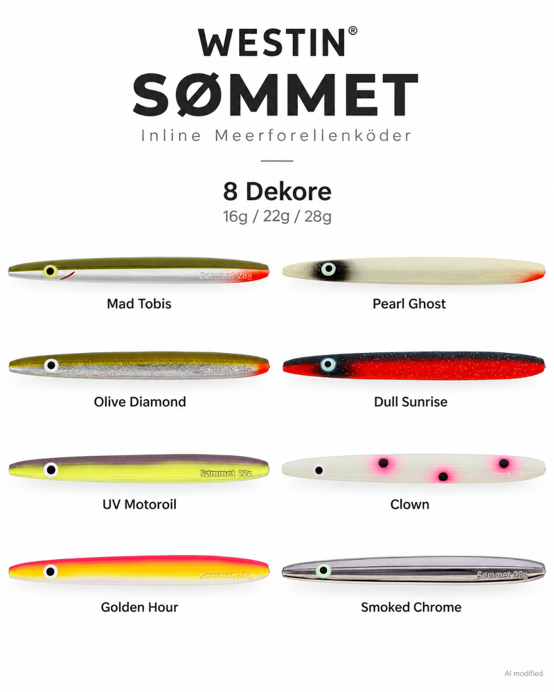 Westin SØMMET - Inline Meerforellenköder 16g - Mad Tobis