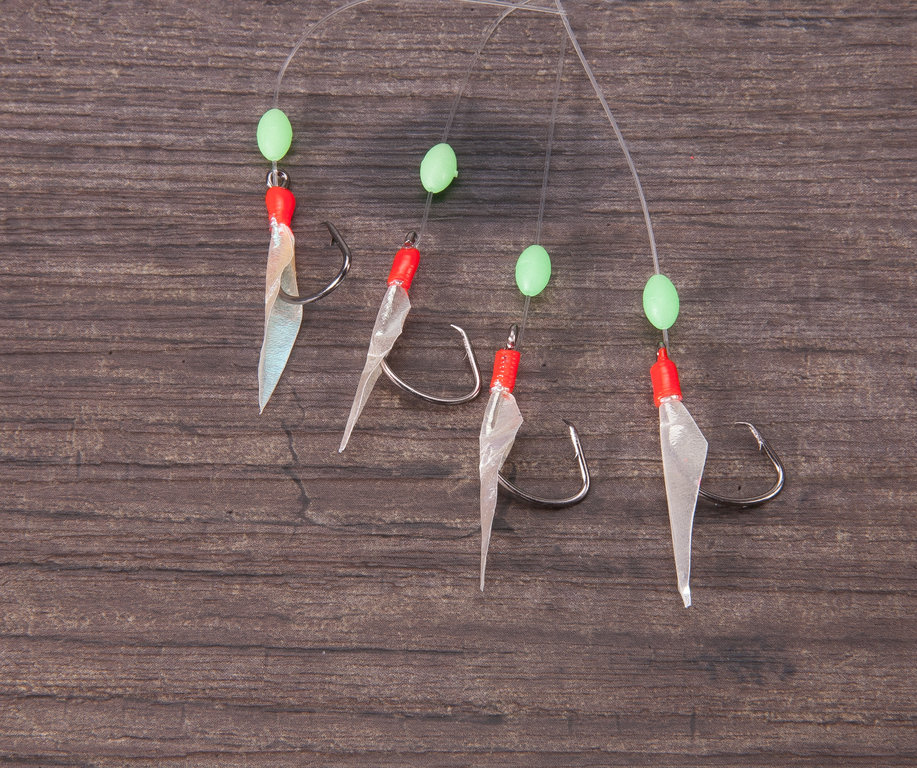 AQUANTIC Hering Circle Hook Fischhaut Vorfach III