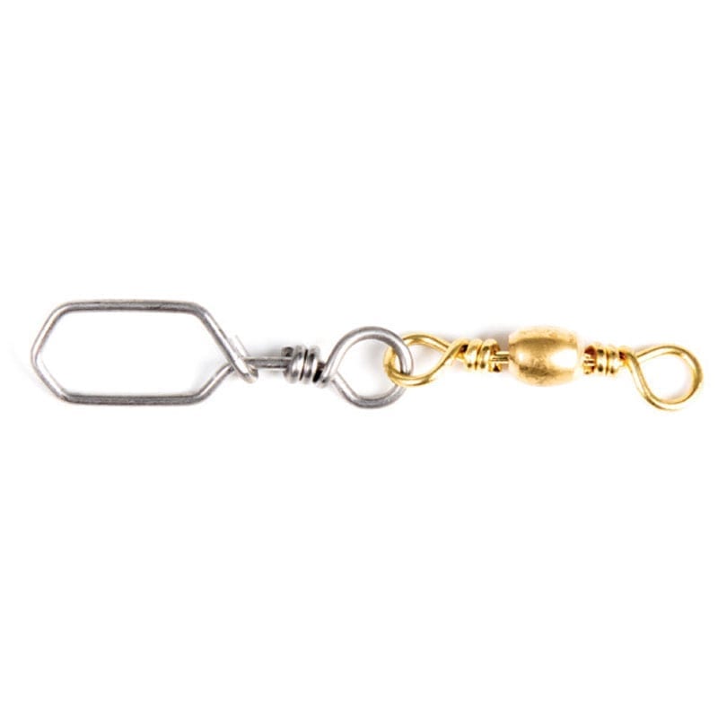 Fladen Brass Swivels with Snap Size 8