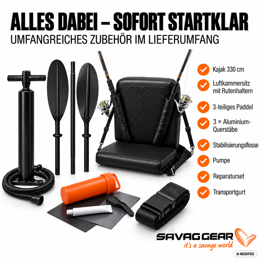 Savage Gear High Rider Kayak 330 cm