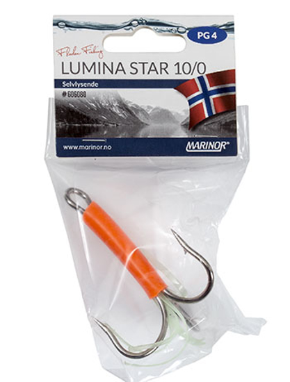 Marinor Lumina Star Sea Fishing Treble Size 1/0