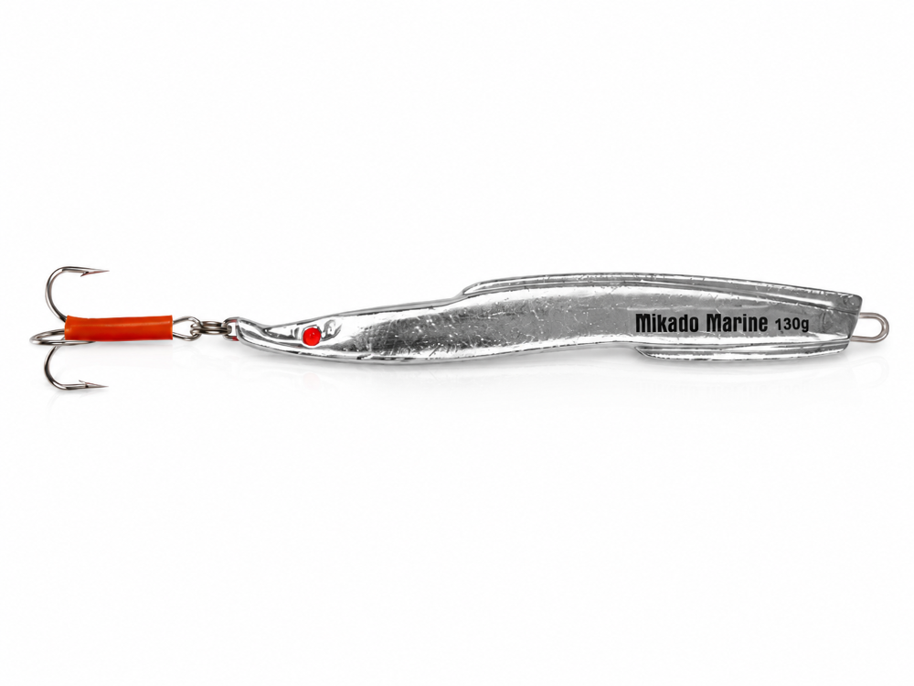 MIKADO Norwegen Pilker-Set mit Zebco Pro Staff Pilkertasche – 6 Pilker inklusive Ködertasche
