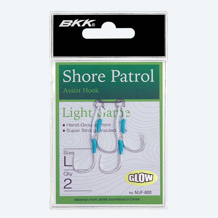 BKK Shore Patrol - Light Game Jigging Assist Hooks