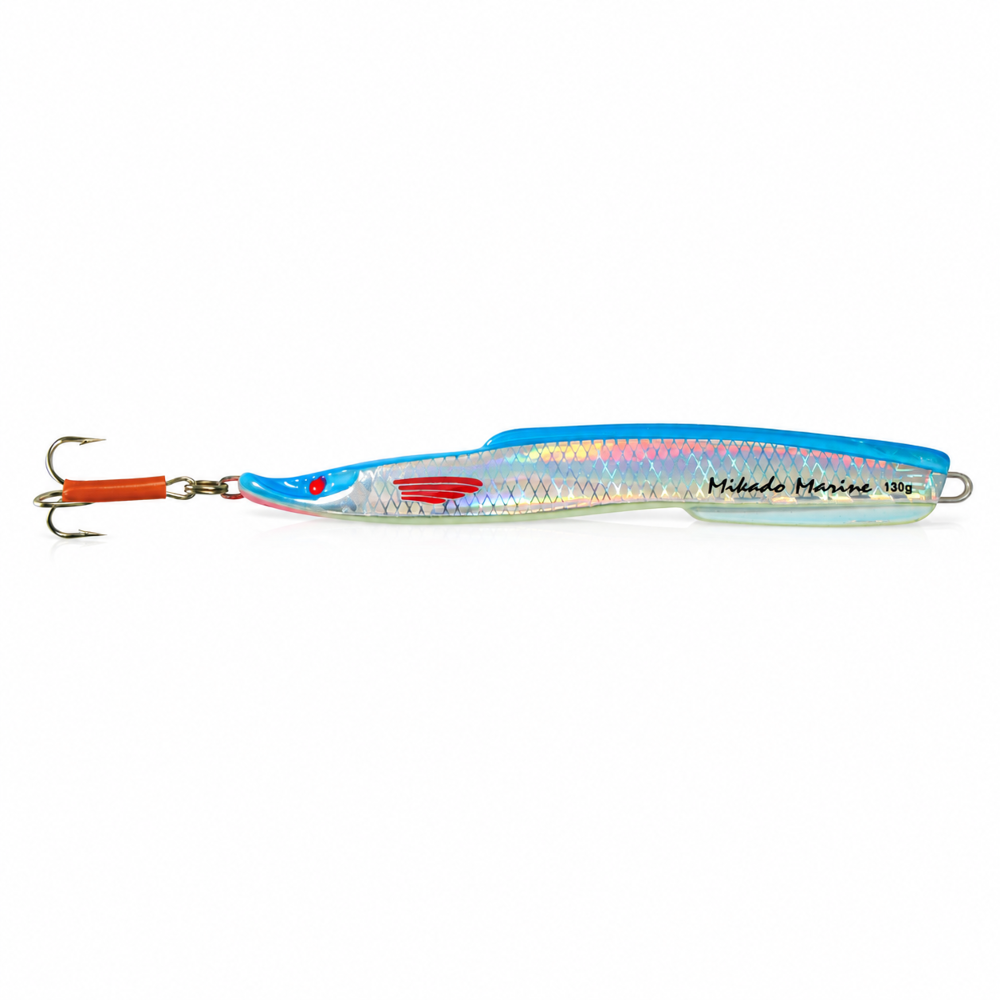 MIKADO Norwegen Pilker-Set mit Zebco Pro Staff Pilkertasche – 6 Pilker inklusive Ködertasche