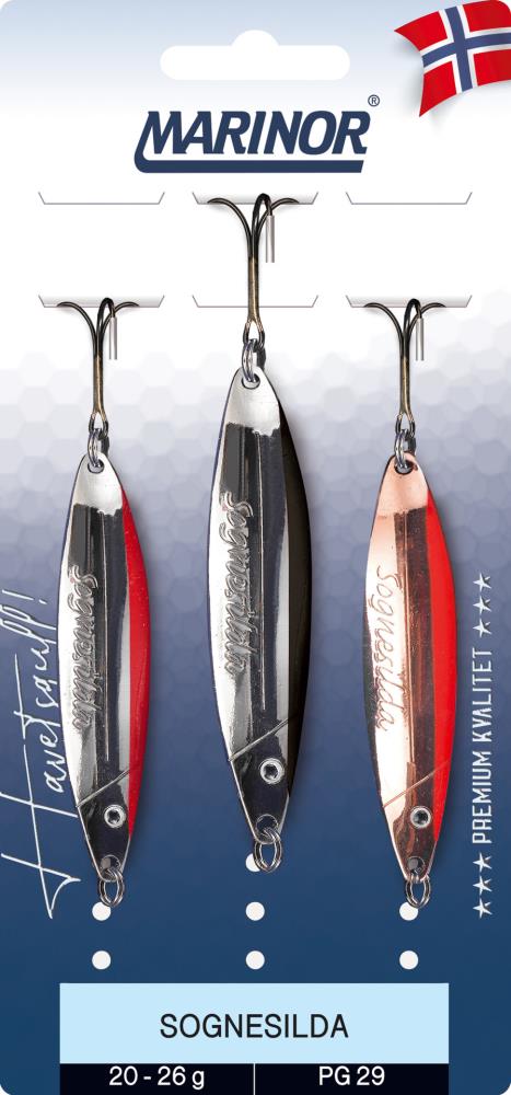 MARINOR Blinker SOGNESILDA 3er Pack 20-26g