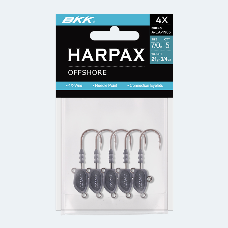 BKK Harpax Offshore - Heavy Duty Jighead 5/0 - 14g