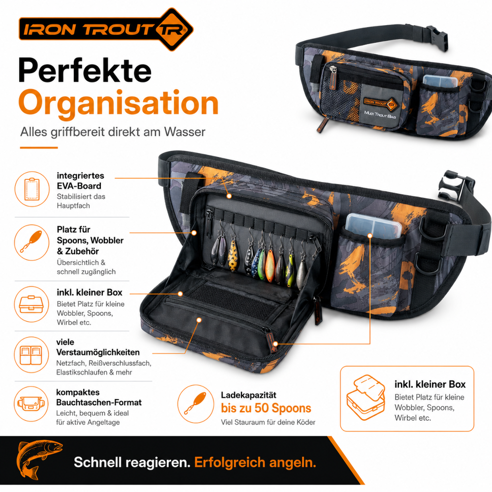 Iron Trout Multi Trout Bag – Waist Bag