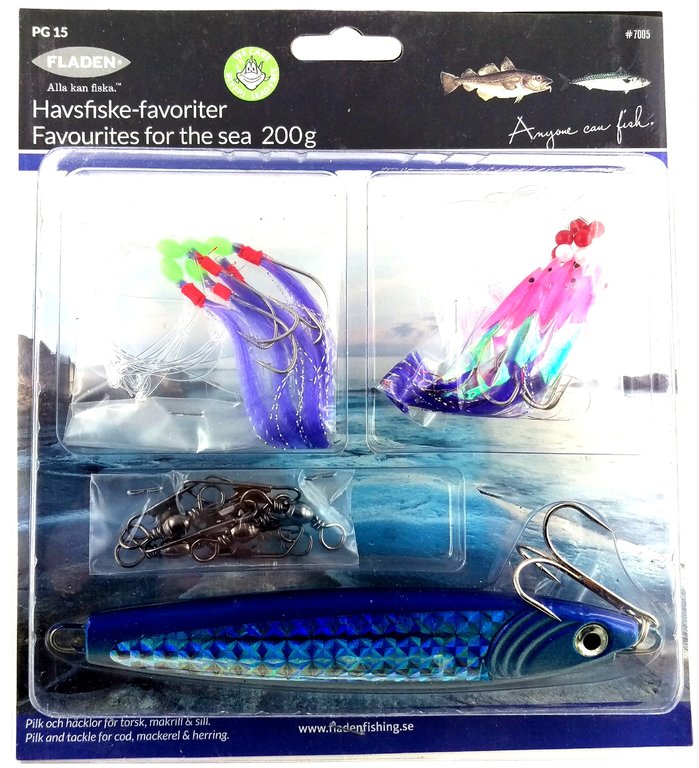 FLADEN Havsfiske Sea Set for Cod-Pollack-Mackerel