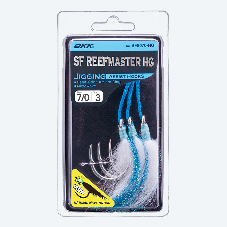 BKK SF Reefmaster HG Jigging Assist Hook - Gr. 4/0