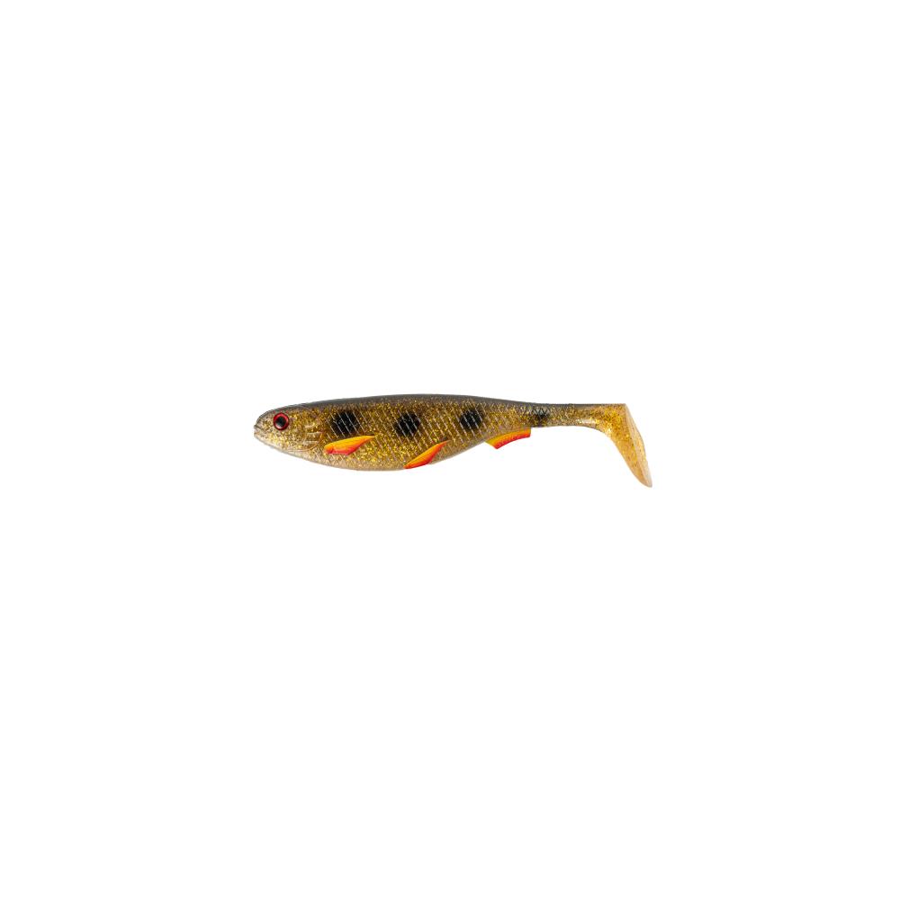 STROFT Predator P-10 - 10cm - Gold Flakes Fire Fin
