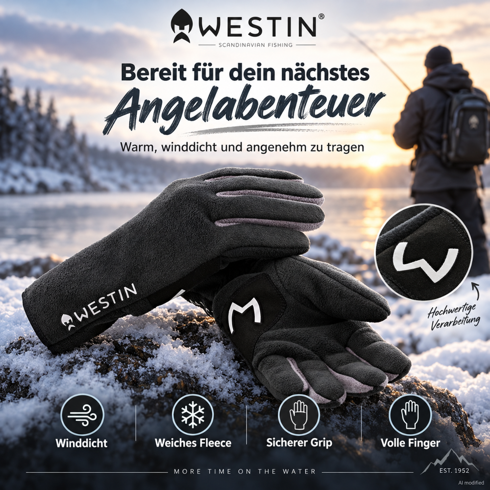 Westin Full Fleece Gloves - Size M