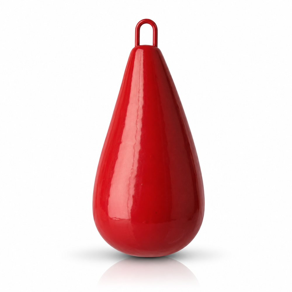 SØVIK HARPESØKKE – Farbiges Birnenblei Rot - 350g