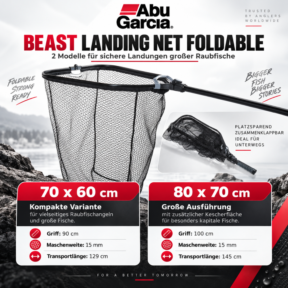 Abu Garcia BEAST Landing Net Foldable