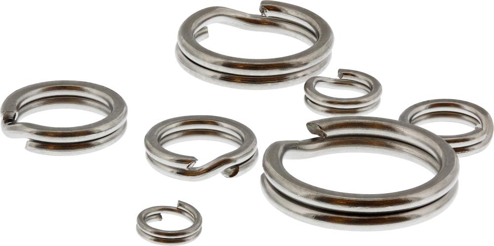 WESTIN Split Rings - Sprengringe black nickel