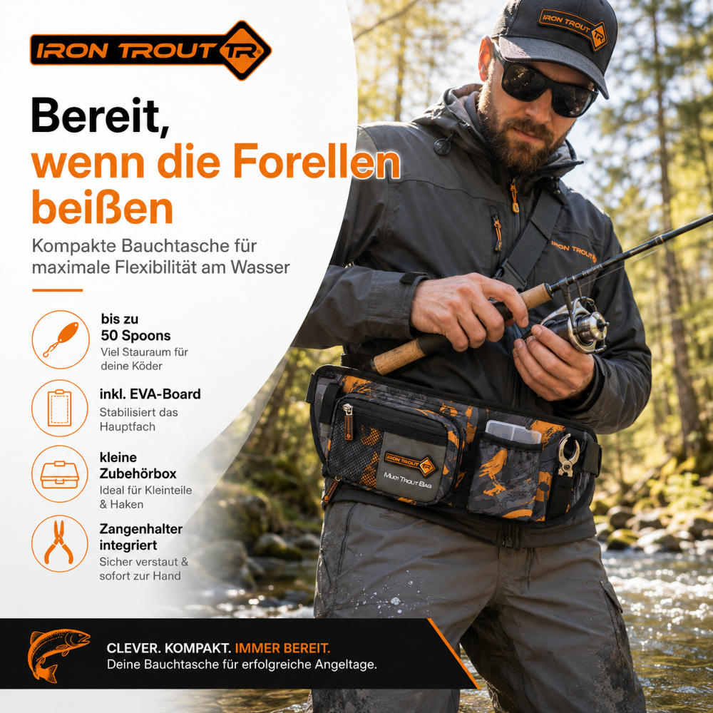 Iron Trout Multi Trout Bag – Waist Bag