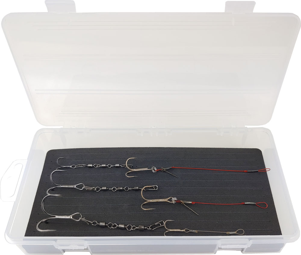 WIGGLER Zubehörbox mit Schaumstoff - Medium 235x120x45mm