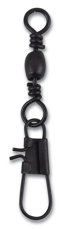 AQUANTIC Interlock Sea Swivel - Wirbel schwarz