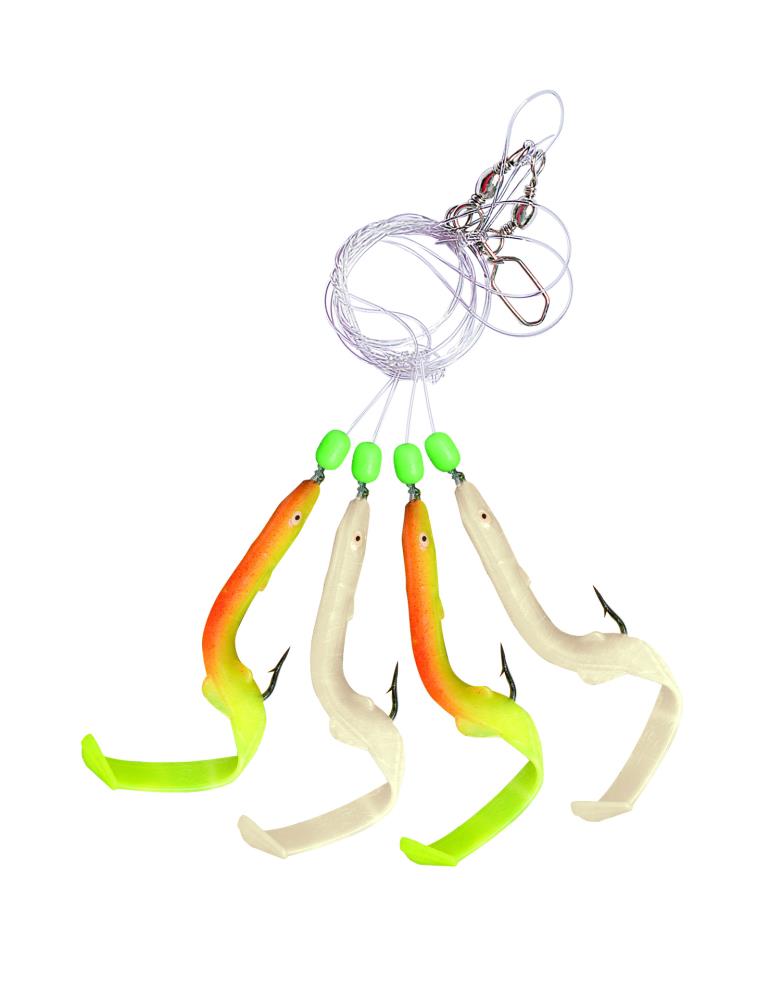 MARINOR Kroksett Fedje 4/0 - Sandeel-Rig