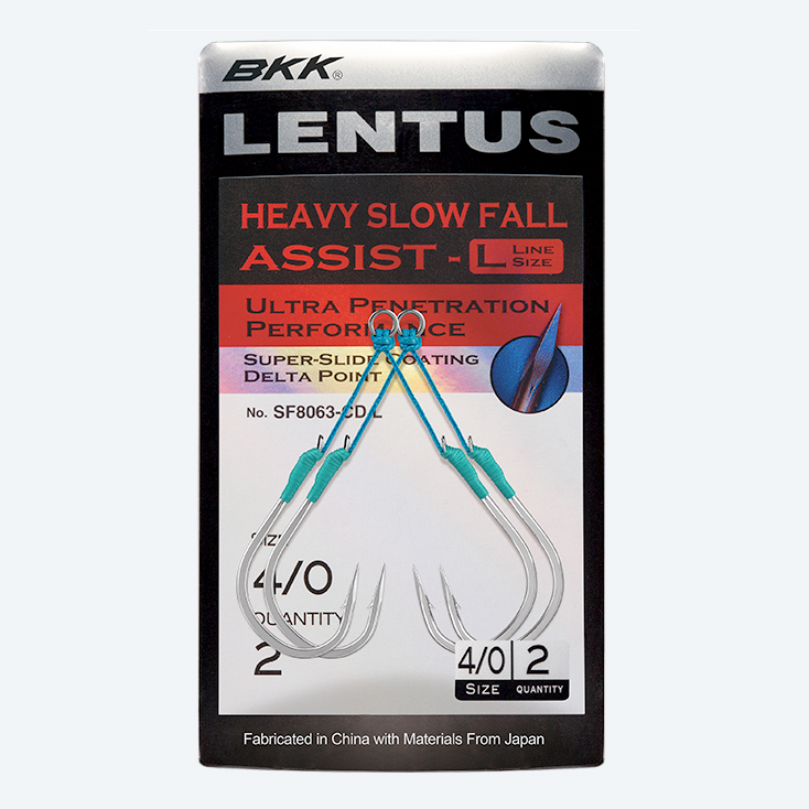 BKK SF Lentus L Slow Jigging Hooks - 3/0
