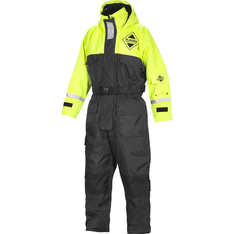 Fladen Flotation Suit 845 - Black/Yellow