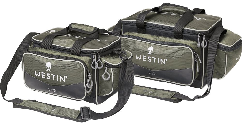 Westin W2 LURE BAG 3 Boxes – Ködertasche inkl. 3 Tackle Boxen (Forest Night, S/L)