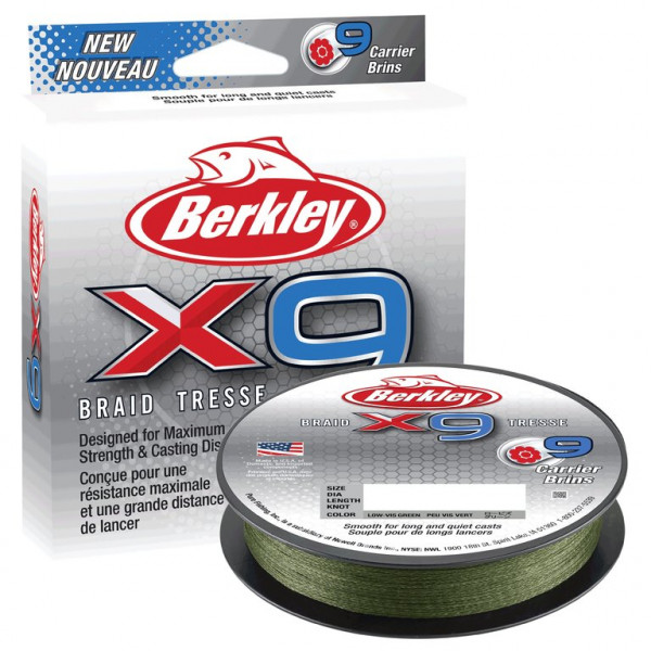 Berkley X9™ Braid 9-fach geflochtene Schnur