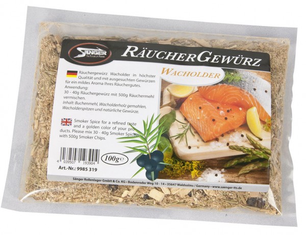 Sänger Räuchergewürz Wacholder 100g