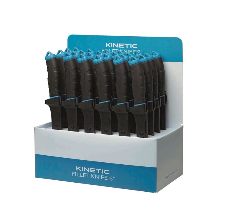 Kinetic Fishing Fillet Knife 6 Black/Blue - Buy cheap!