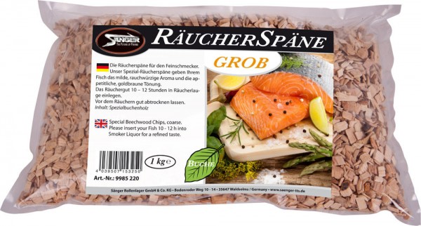 Sänger Räucherspäne grob 1kg