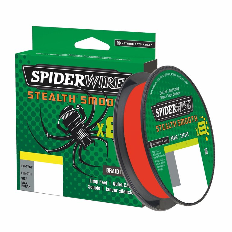 Spiderwire Stealth Smooth 8 New 2020 8 Strand Micro Coated Braided
