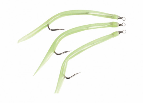 Gummi Makk Set ab 0,35€/St 13-18cm Gummiköder Pilker Octopus Haken Jig Mak Mac 