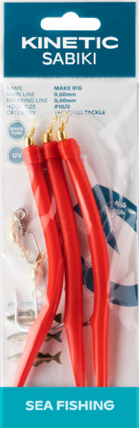 Kinetic Sabiki Makk-Rig Size 6/0 or 10/0