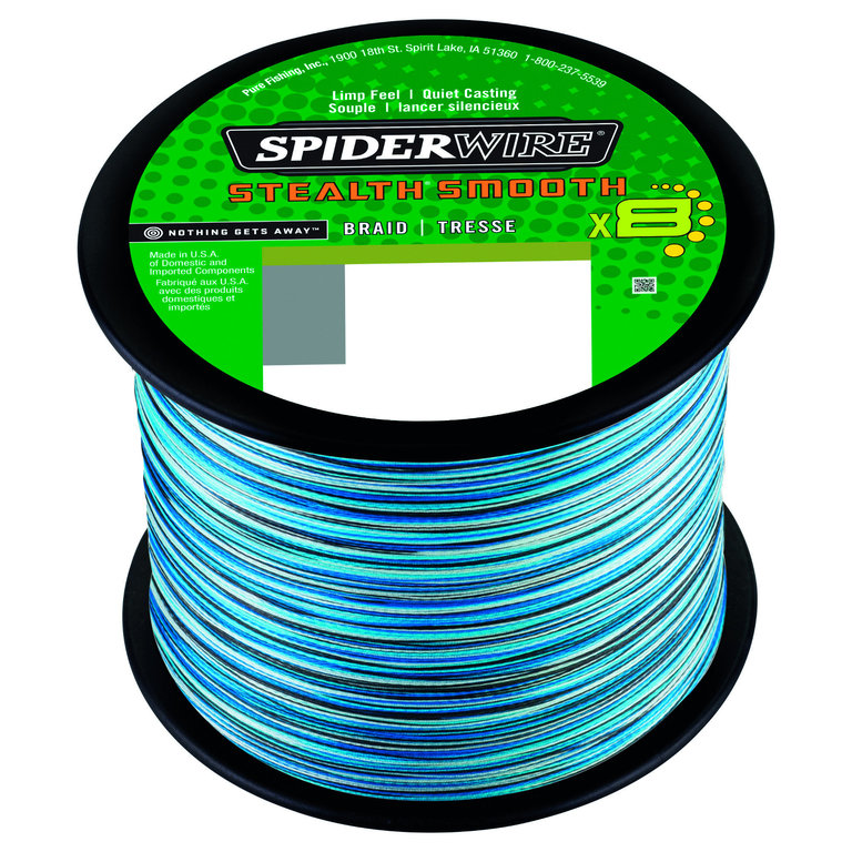 SPIDERWIRE Stealth Smooth 8 New 2020 - Bulk Spool 25m each - Top!
