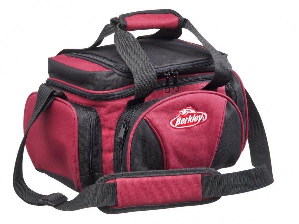 Berkley System Bag L - mit Kühlfach, 4 Boxen - Rot-Schwarz