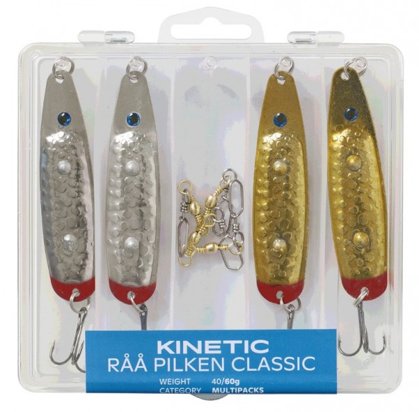 Kinetic Råå Pilken 40/60g 4pcs
