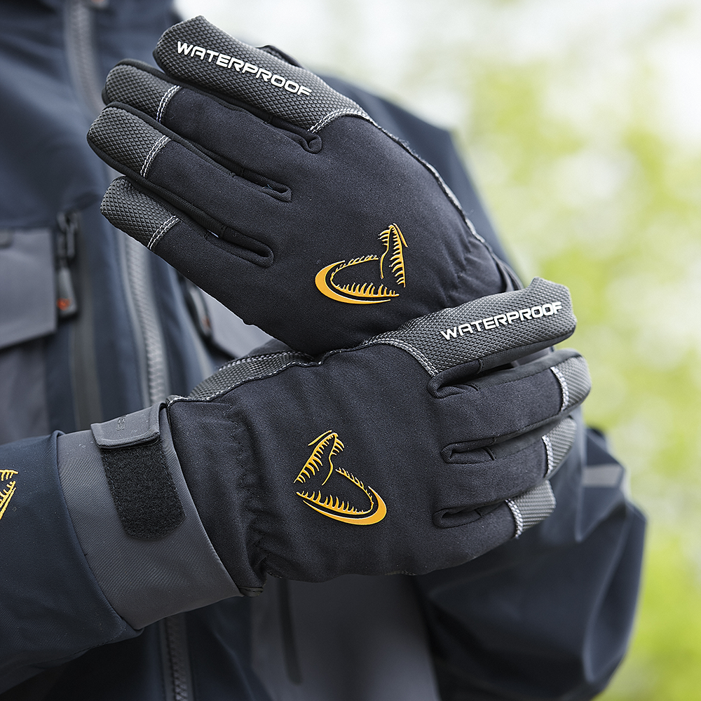 XL Handschuhe Angelhandschuhe Hand Schuhe Savage Gear All Weather Gloves Gr 