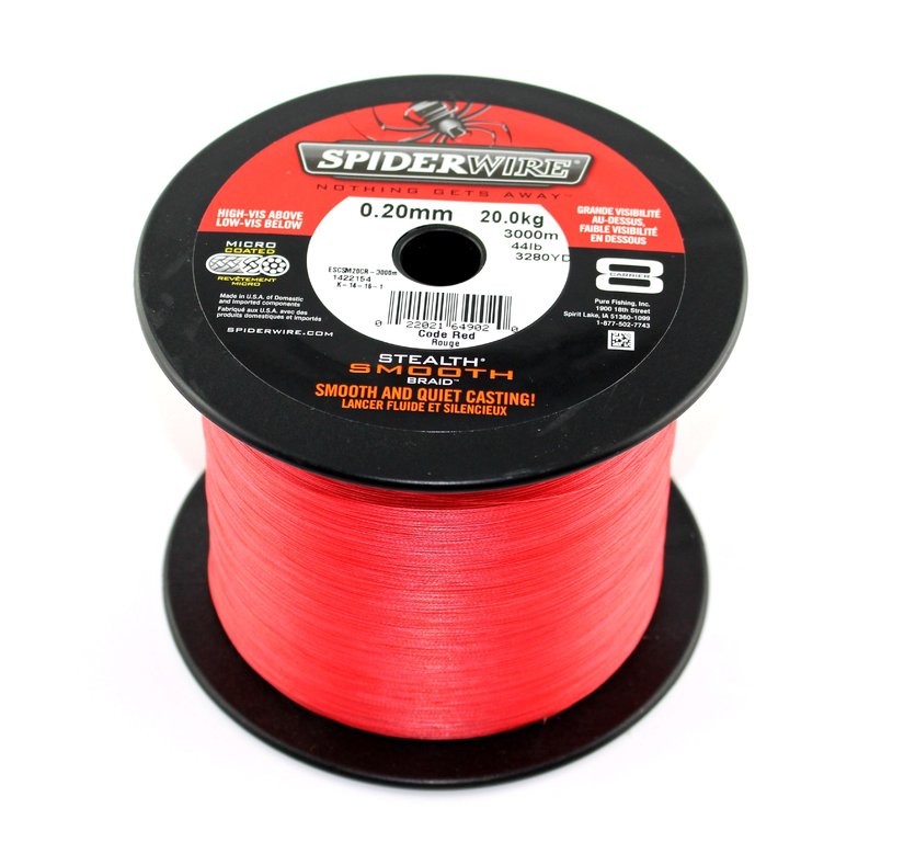 SPIDERWIRE Stealth Smooth 8 Red - Braided Line - Buy cheap!