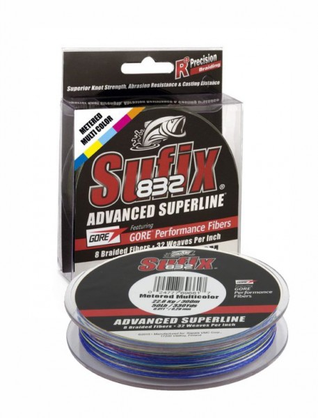 Sufix 832 Braid Multi - Geflochtene Schnur 300m