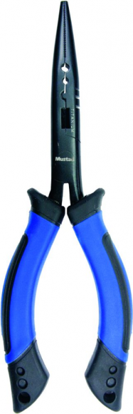 Mustad 8" Soft Grip Plier with Rubber Holster MT010