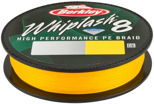 Berkley Whiplash 8 300M 0.12 Grün 17,5kg 8 fach Geflochtene Angelschnur Dyneema 