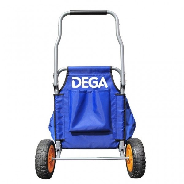 DEGA Trolley mit Vollgummi Räder - klappbar