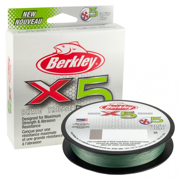 Berkley X5™ Braid 5-fach geflochtene Schnur