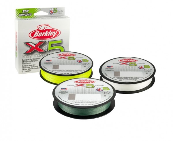 Berkley X5™ Braid 5-fach geflochtene Schnur