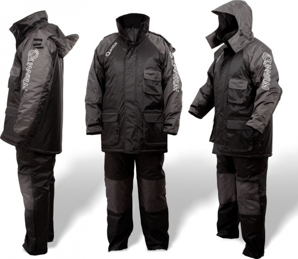 Details about   Quantum Thermo Suit 2 piece Winter Suit Size L Black Angel Suit Winter Suit show original title 