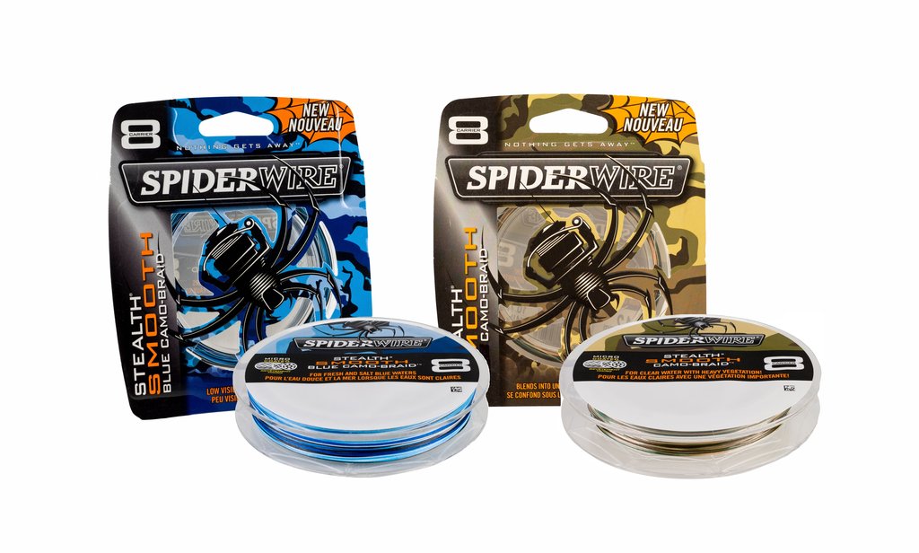 75lb Spiderwire Stealth Smooth Camo-Braid 300m Carrier 8 Fishing Line 23lb 