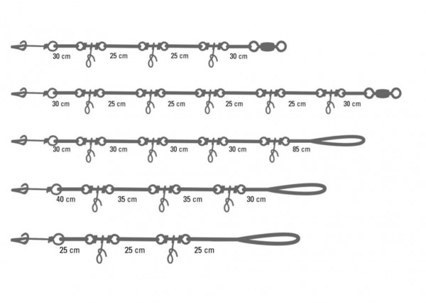 Mustad Fastach Rig Main Line