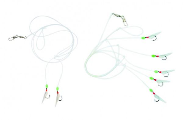 Zebco Circle Hook Heringsvorfach mit echter Fischhaut