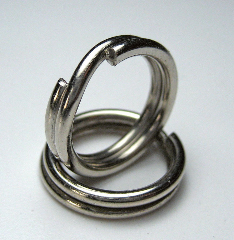 0,13 EUR/St. 26 Stück Edelstahl Sprengring Split Rings Splitringe Ø4,0mm/4kg 